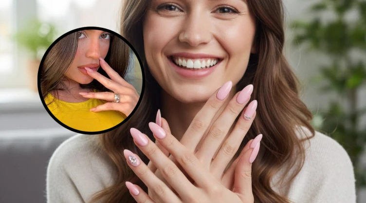 9 diseños de uñas almendradas cortas que te harán lucir muy elegante: las usan las artistas