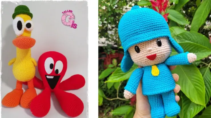 Figura de Pocoyó, Pato y Pulpo.jpeg