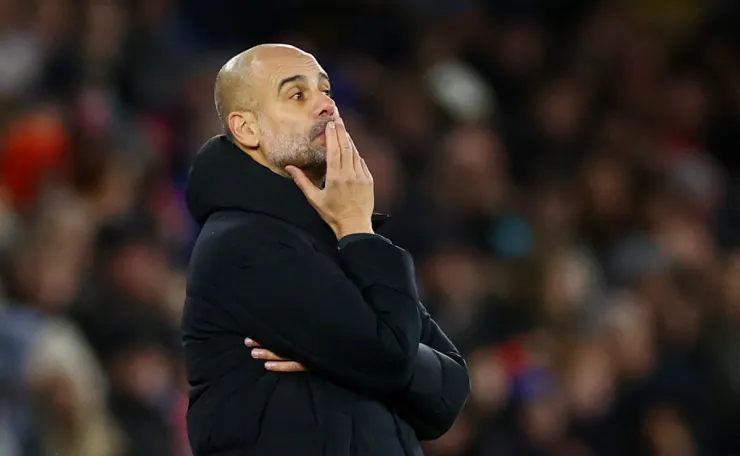 Pep Guardiola, técnico del Manchester City
