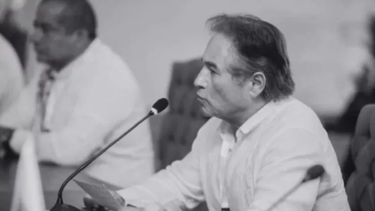 Hernán Bermudez en conferencia