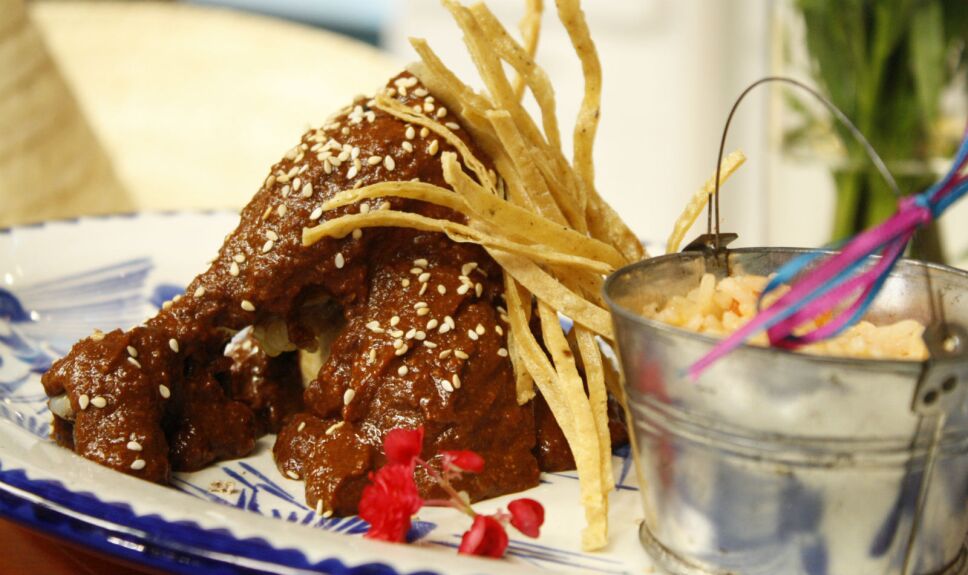 Pollo con mole