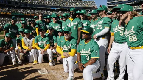 Los Atléticos en Oakland