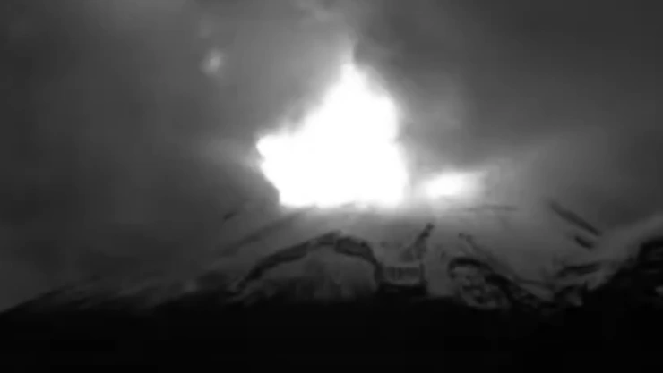 explosión volcán popocatépetl hoy