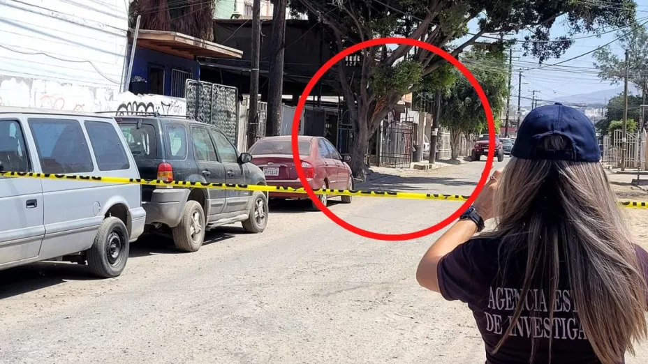 Un hombre le disparó por la espalda cuando caminaba en Tijuana.