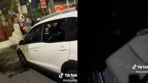 Con cristalazo le roban regalos de reyes