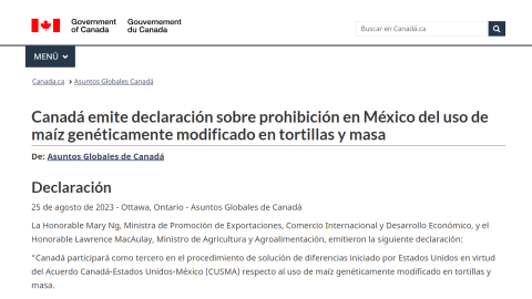 canada-estados-unidos-panel-tmec-sobre-maiz-transgenico