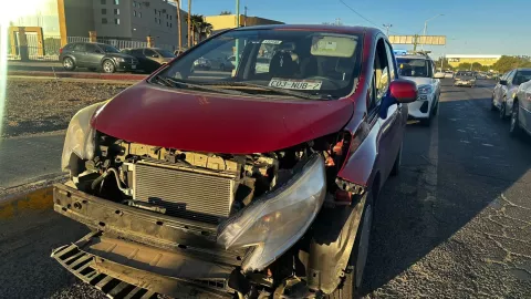 Choque múltiple en Mexicali