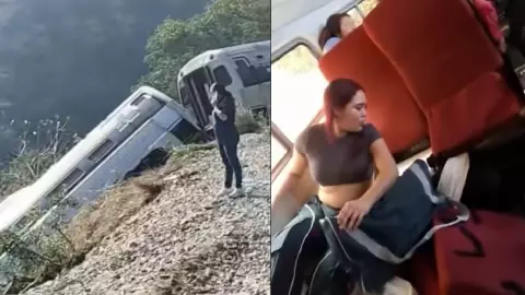 “Un poquito golpeados”: Pasajero relata cómo su familia se salvó en descarrilamiento del Tren Interoceánico en Oaxaca