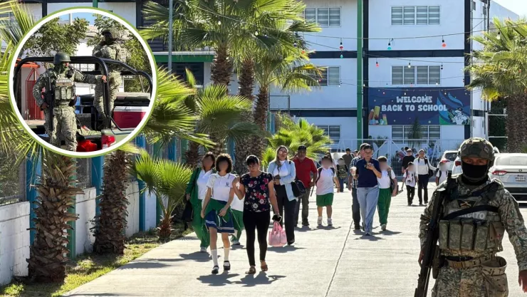 Despojan carro frente a colegio de Culiacán