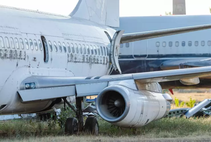 Avión se estrelló en Canadá