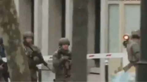 Hombre con explosivos en Francia