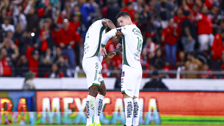 James Rodr&iacute;guez debuta en la Liga MX