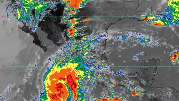 ¿Cuándo impactará a Jalisco? Trayectoria EN VIVO de la Tormenta Tropical Alvin