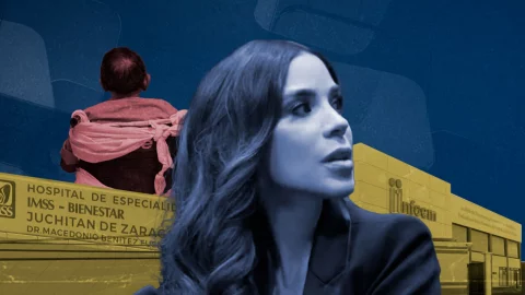 persona-silla-ruedas-diputada-Diana-Karina-Barreras-fachadas-hospital-bienestar-juchitan-infoem