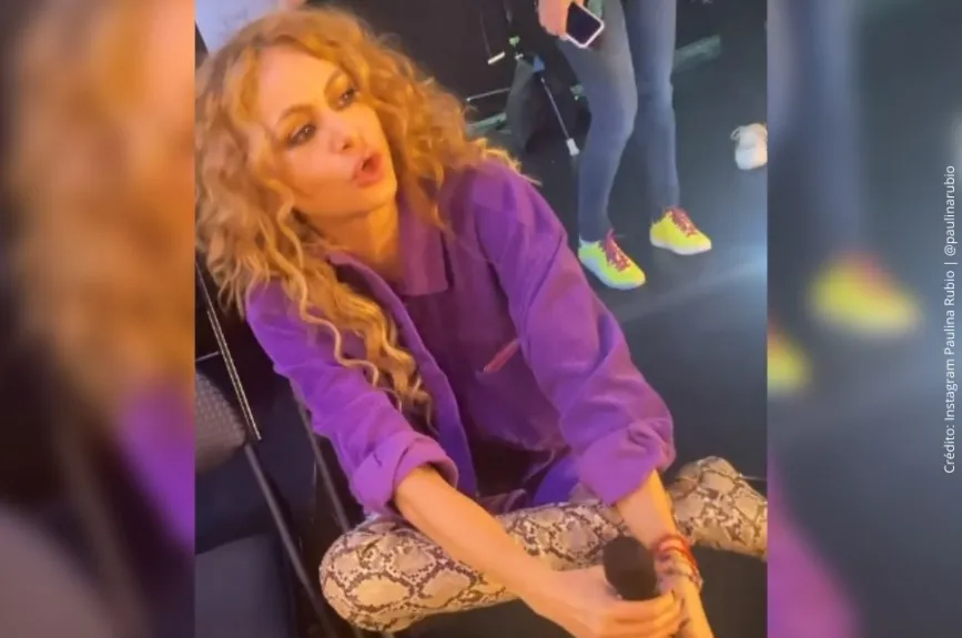 Paulina Rubio.