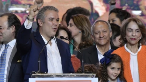 Iván Duque en campaña