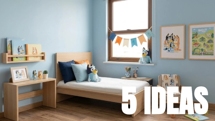 5 ideas para decorar tu cuarto con Bluey sin gastar mucho