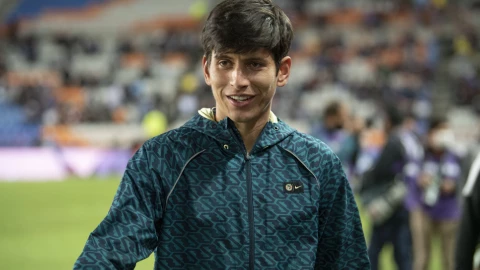 Jurgen damm jugando con el América en Liga MX