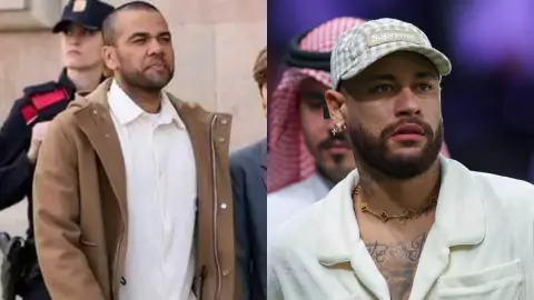 Confirman que Dani Alves DEVOLVIÓ 150 mil euros al padre de Neymar; saldó su deuda