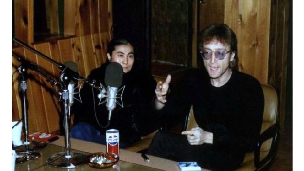 John Lennon en RKO Radio Network Foto Especial