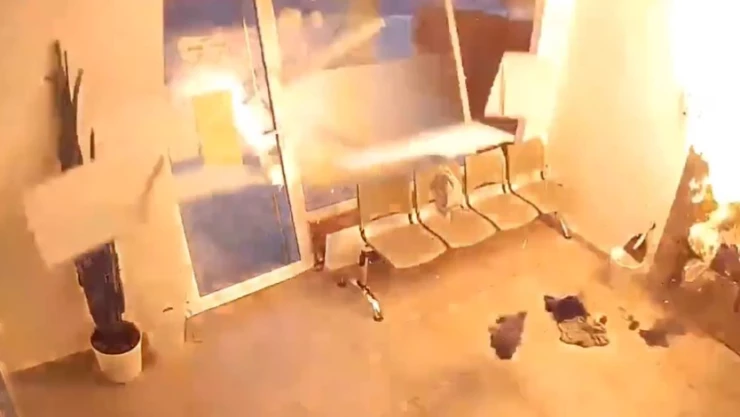 se salva explosion en lavanderia