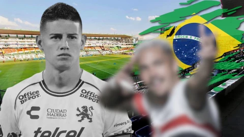 León reemplazaría a James Rodríguez con un delantero brasileño
