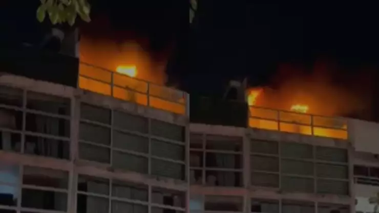 ÚLTIMA HORA_ Se registra aparatoso incendio en departamento en Av. Bonampak en Cancún; esto se sabe.jpg