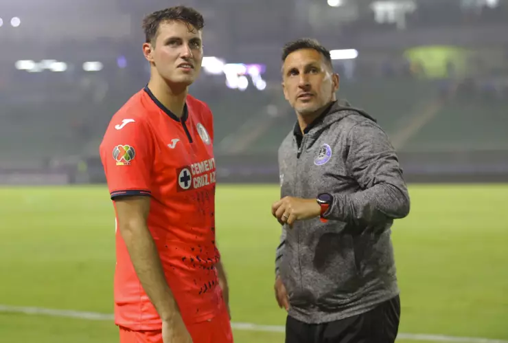 Santiago y el Chaco Giménez juntos en la Liga MX Cruz Azul Mazatlán