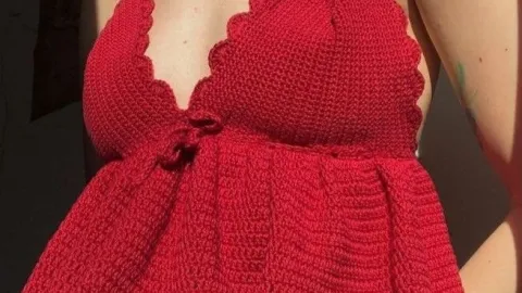 Paso a paso para hacer un top de crochet