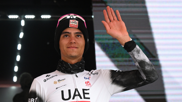 Isaac del Toro, ciclista mexicano en el Giro de Italia