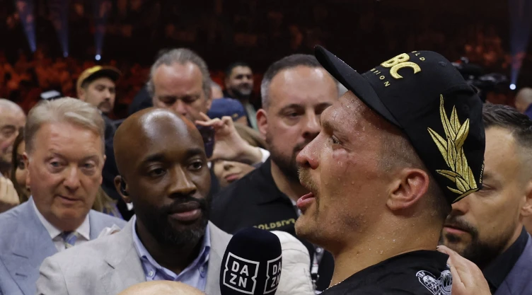 Oleksandr Usyk Tyson Fury pelea Box Azteca