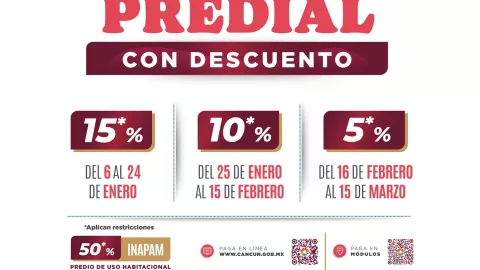 PAGO PREDIAL CANCÚN 2025