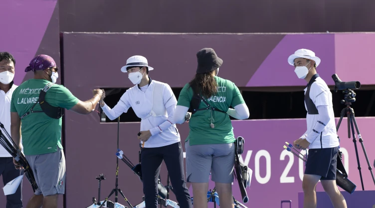 Tiro con Arco México Corea del Sur Abuelo Álvarez