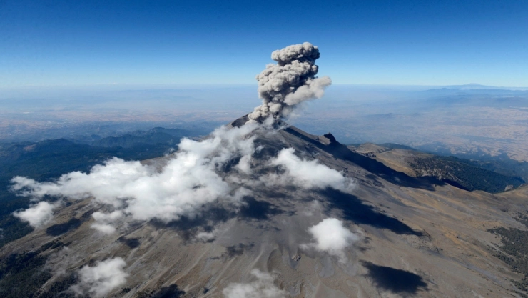 ¿Cuándo fue la última vez que el Popocatépetl cambió a amarillo fase 3?