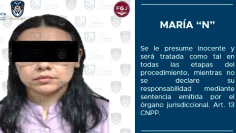Detienen a María Elizabeth, pareja de Brenda Guadalupe y presunta responsable del feminicidio.