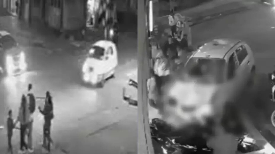 VIDEO: Taxista borracho atropella a 11 personas en Colombia; víctimas quedan gravemente heridos