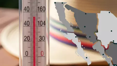 ola de calor en BC 2025