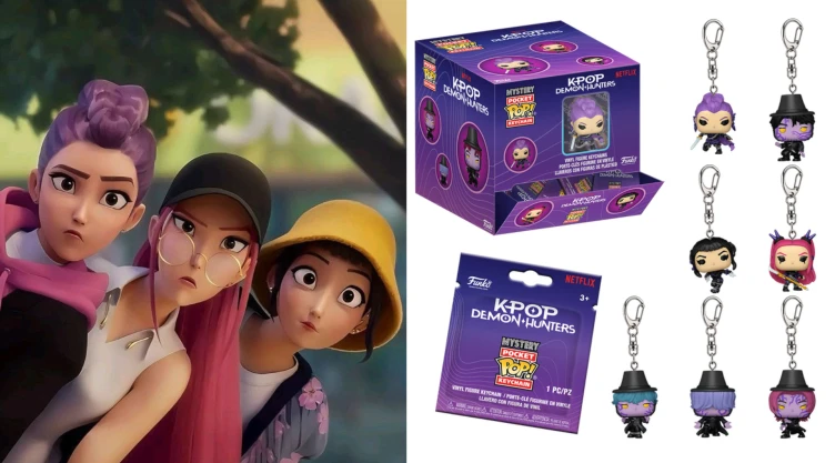 Estos son los nuevos mini llaveros de Kpop Demon Hunters; perfectos para regalar a un verdadero fan
