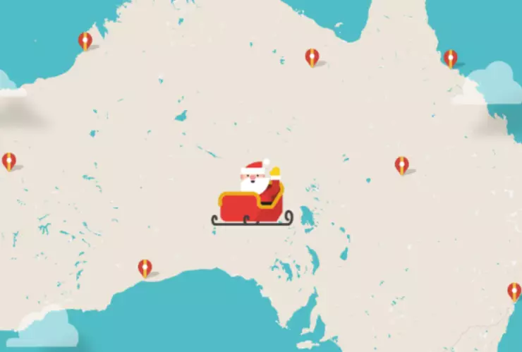 Así puedes ver EN TIEMPO REAL cómo Santa se acerca a BC esta Nochebuena