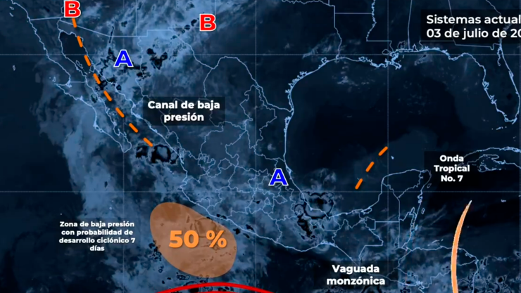 Lluvias en Tuxtla Gutiérrez ¿A qué hora comenzarán hoy 03 de julio de 2024? 
