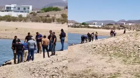 hombre localizado Presa Chihuahua