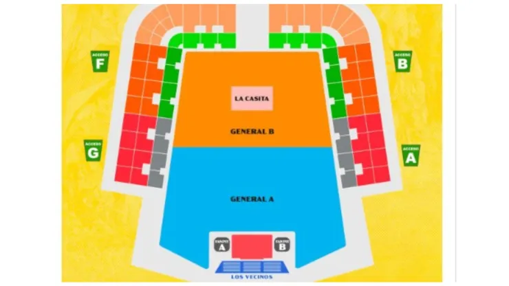bad bunny estadio gnp mapa
