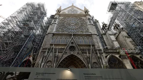 Reabren Catedral de Notre Dame en Francia
