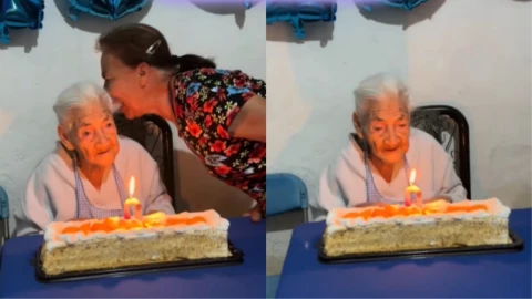 Fallece la abuelita “Apaga la vela”.