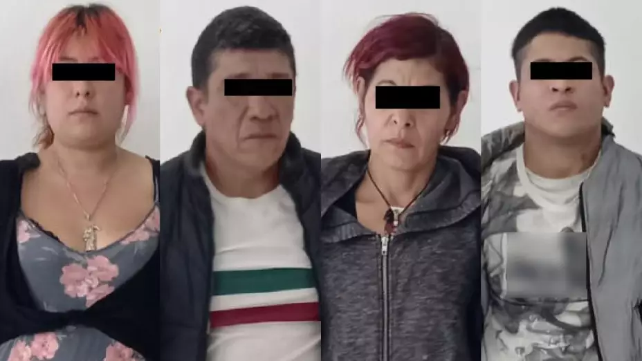 Los cuatro detenidos que asaltaron a un policía de tránsito de la CDMX en Santa Úrsula, Coyoacán