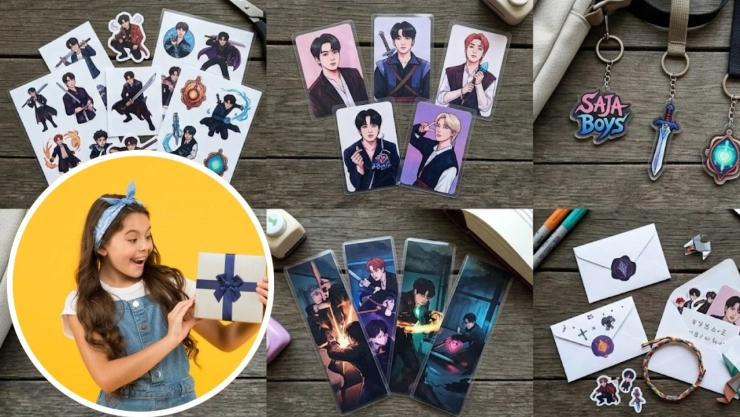 5 ideas de freebies de KPop Demon Hunters para regalar en el regreso a clases: stickers, llaveros y más