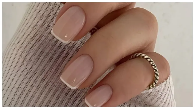 diseños de manicura frances