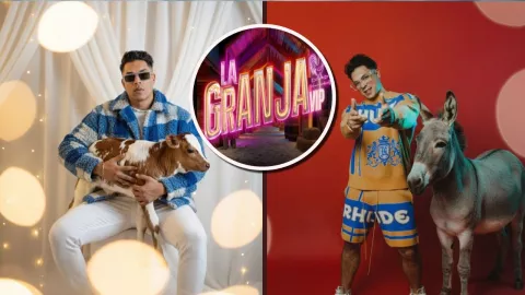 Jawy Méndez posa con animales de La Granja VIP y causa furor.jpg