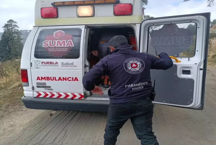 Alpinista rescatado en Citlaltépetl hoy 30 de noviembre