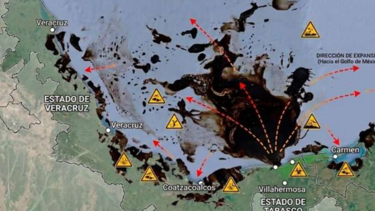 Derrame de petróleo en el Golfo de México sigue sin control